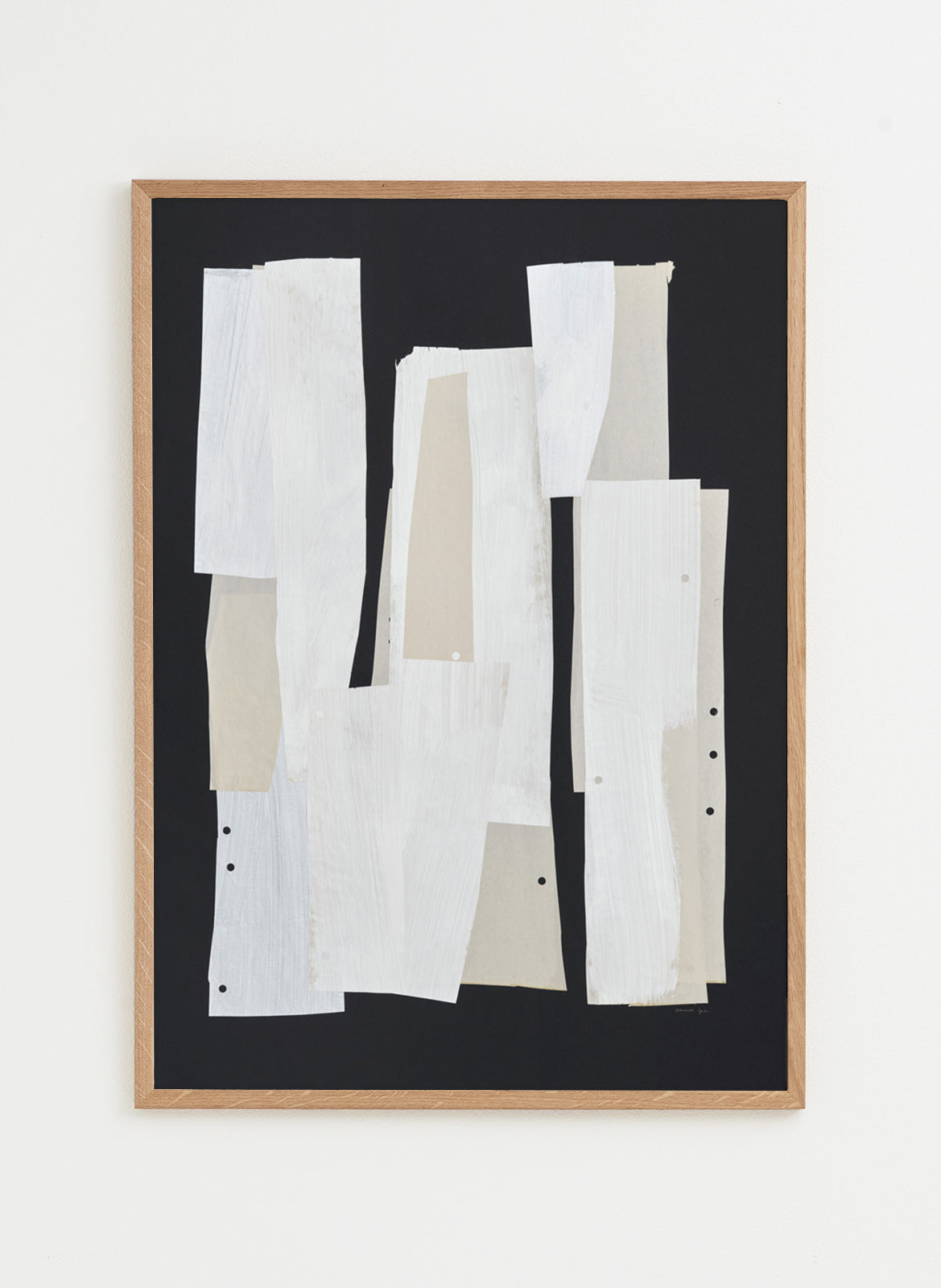Black and white poster made by atelier cph