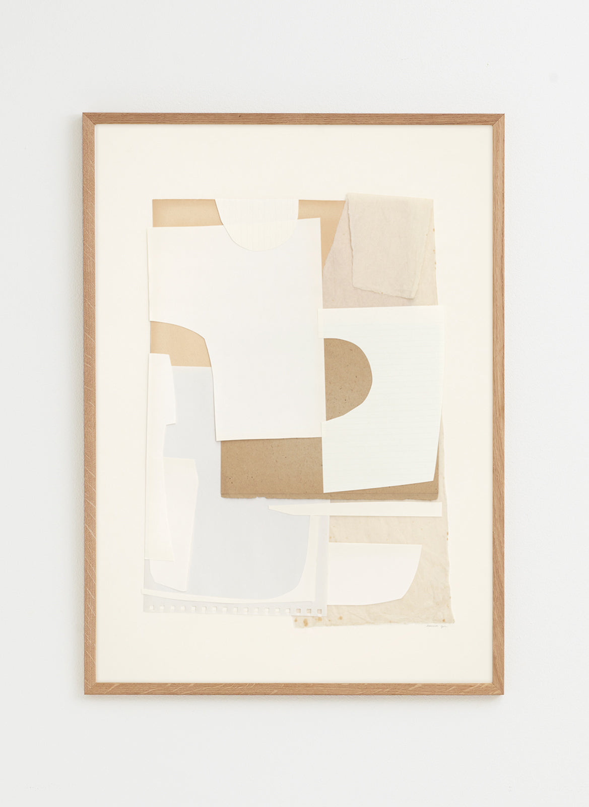 White poster made by atelier cph