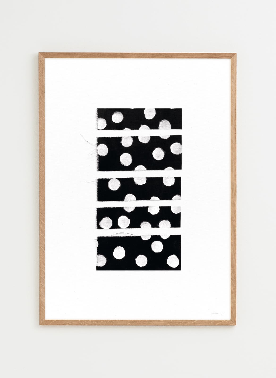 White poster with dots made by atelier cph