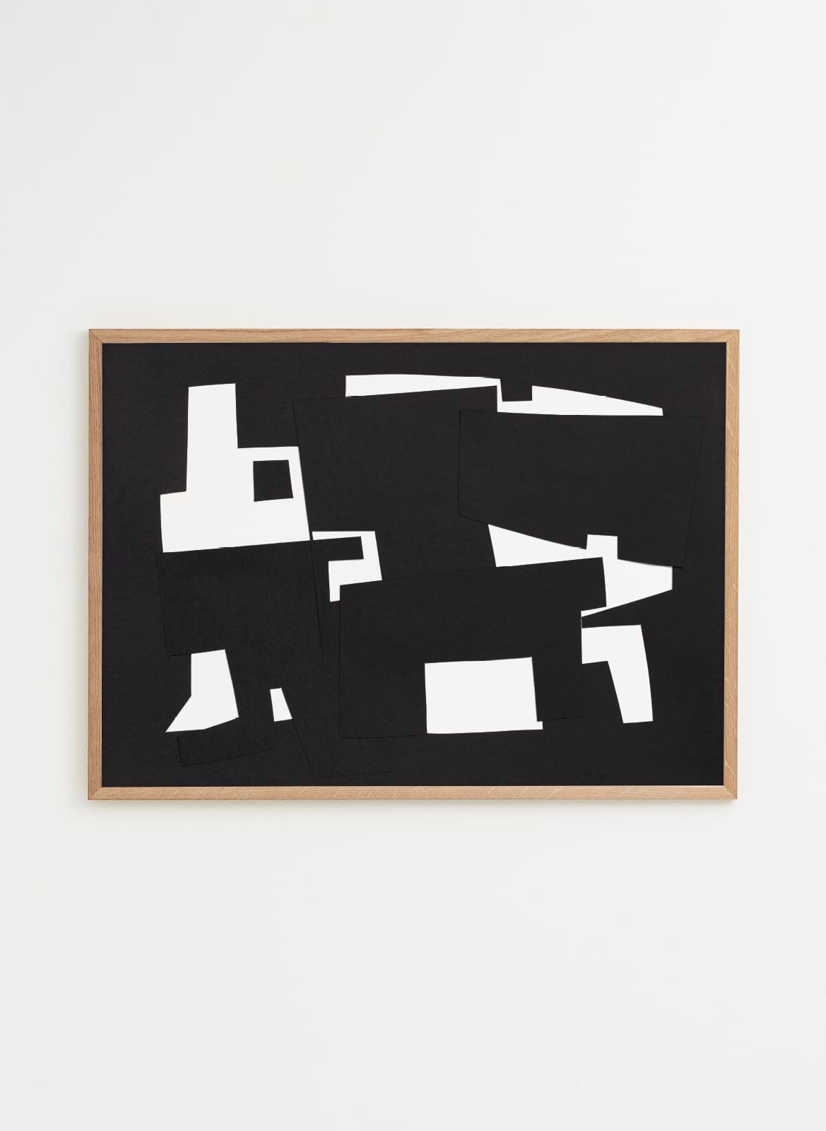 Abstract black poster made by atelier cph