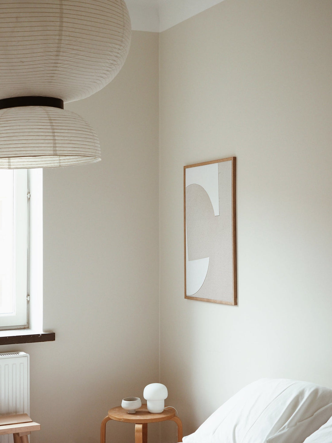Graphic art print by Atelier Cph in modern Scandinavian home