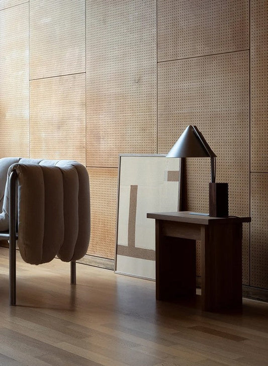 Graphic art print by Atelier Cph in modern Scandinavian architecture by Arne Jacobsen 