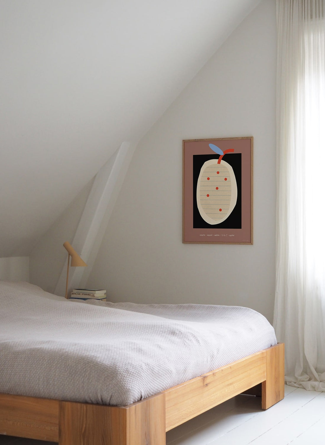 Atelier Cph Kids Art Print displayed in bedroom
