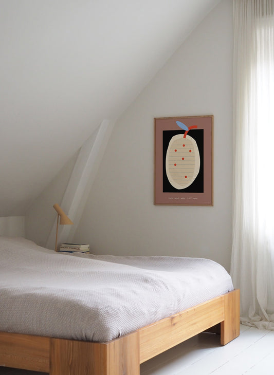 Atelier Cph Kids Art Print displayed in bedroom