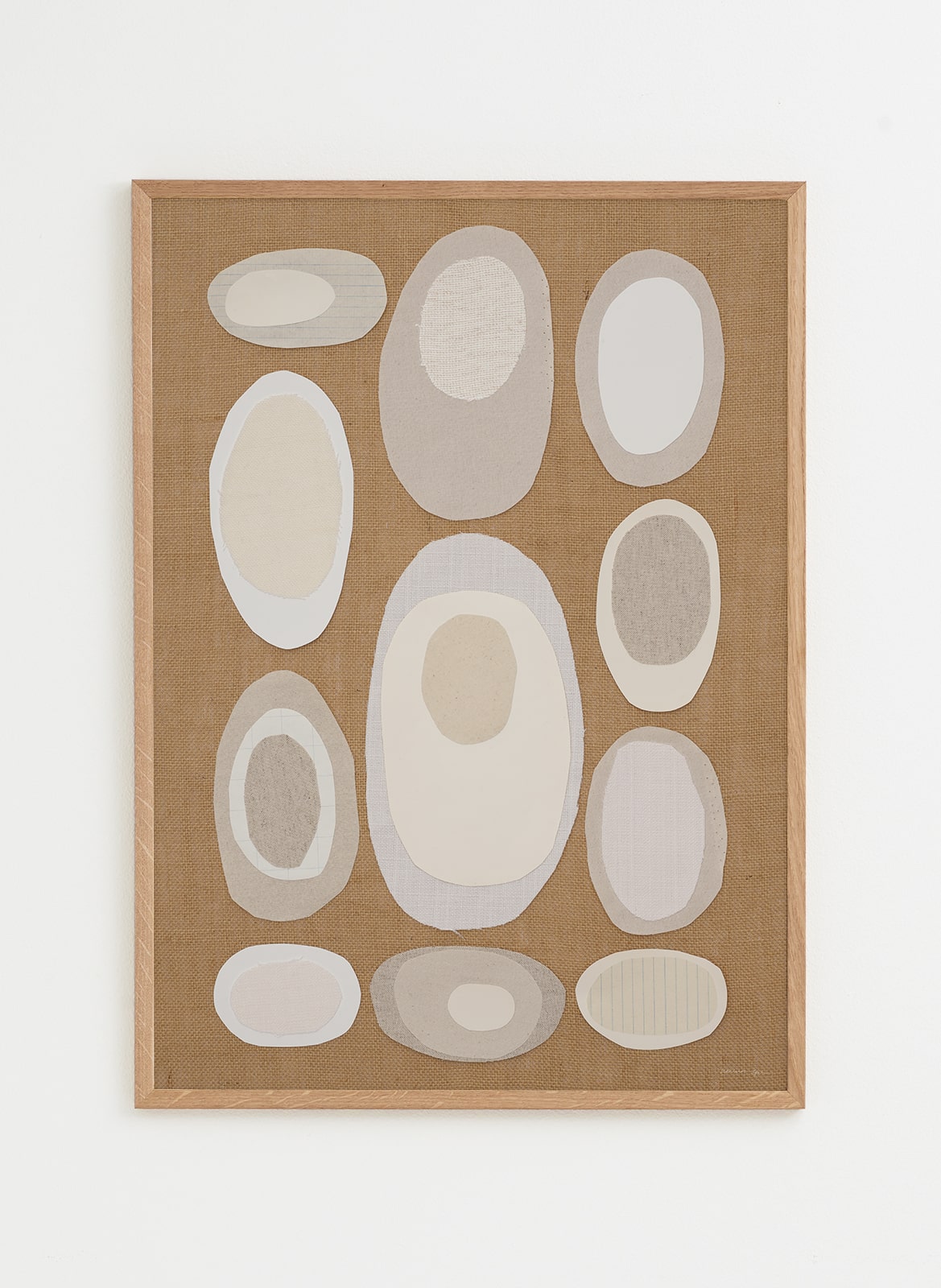 Brown poster with round forms made by atelier cph