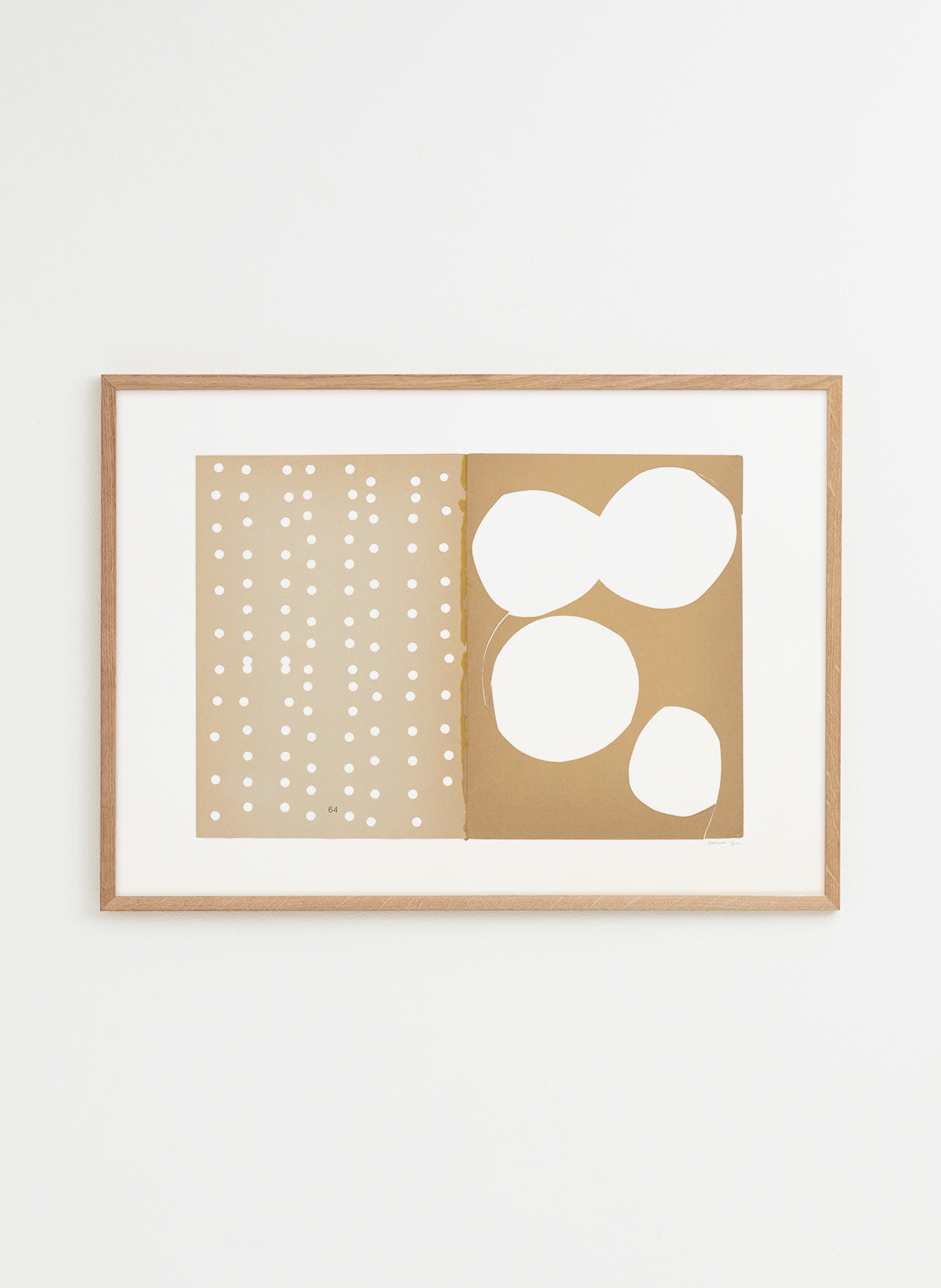 poster with circles made by atelier cph