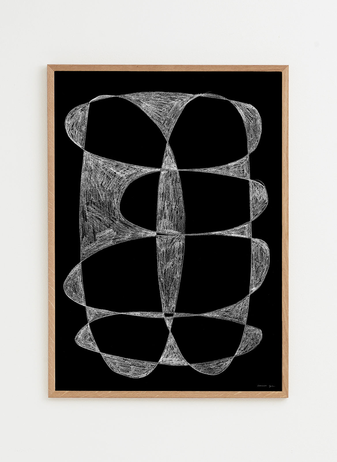 Black and white poster made by atelier cph