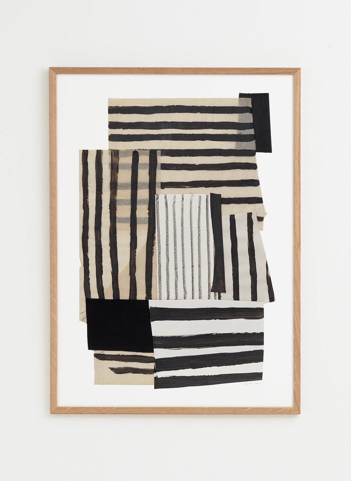 Striped poster made by atelier cph