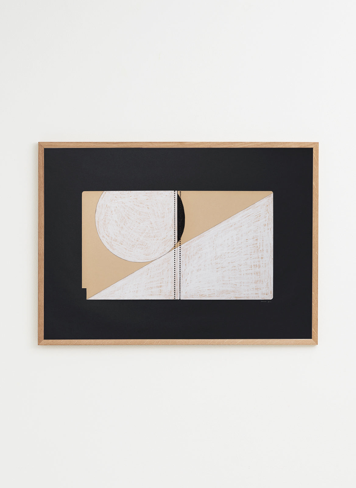 Graphic black and white poster made by atelier cph