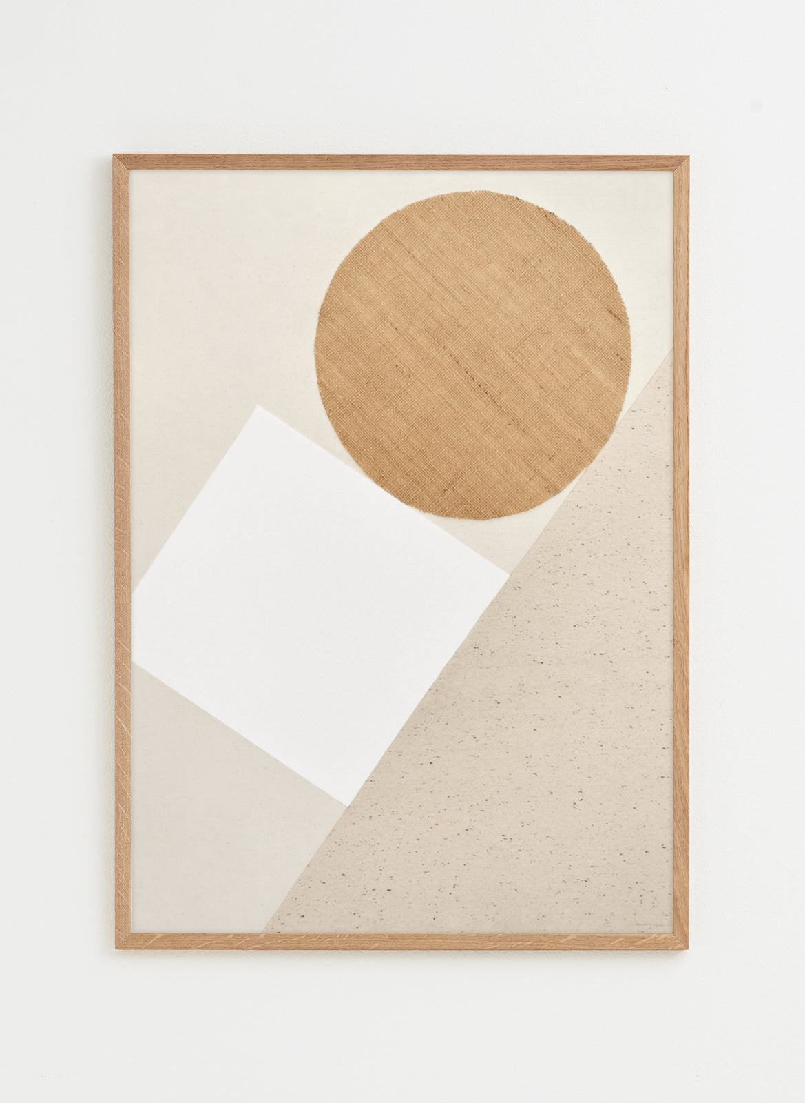 Geometrical shaped poster made by atelier cph