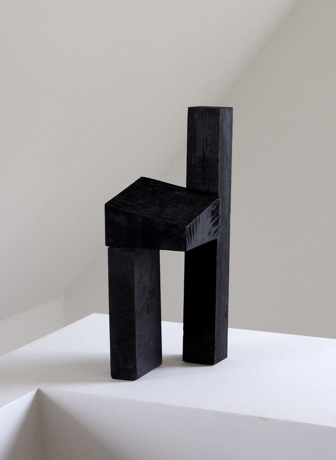 sculpture black construction