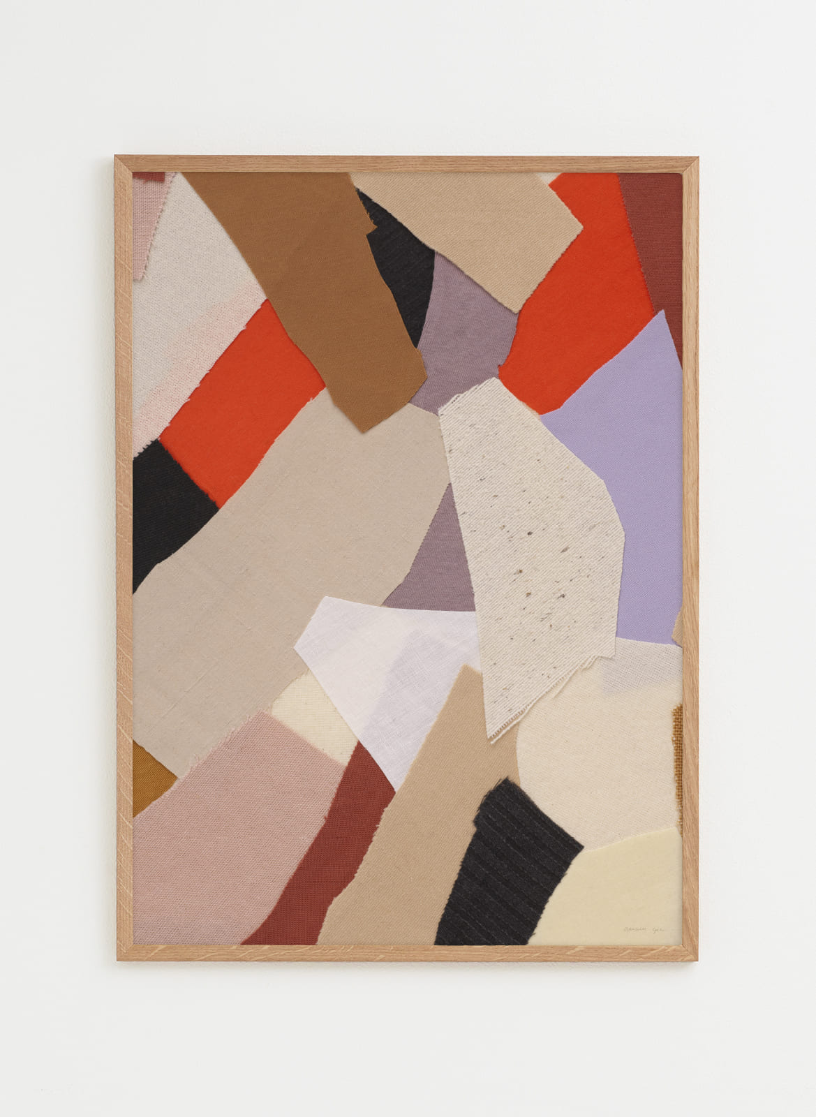 colourful abstract fabric poster made by atelier cph